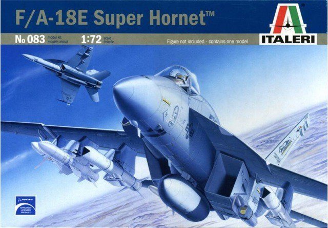 ITALERI F/A-18E SUPER HORNET 083 SKALA 1:72