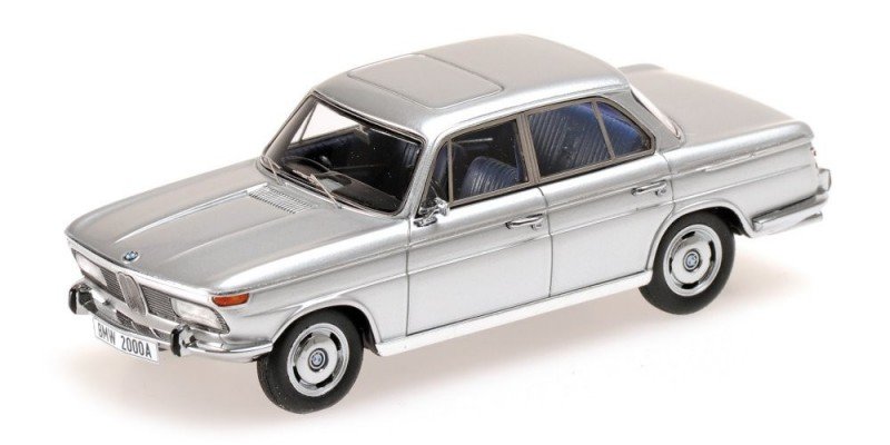 MINICHAMPS BMW 2000A 1962 (SILVER) SKALA 1:43