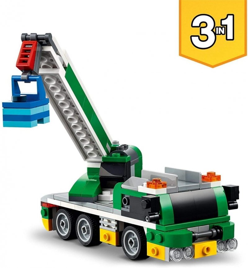 LEGO CREATOR LAWETA Z WYŚCIGÓWKAMI 31113 7+