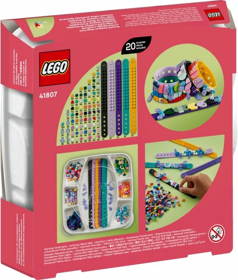 LEGO DOTS MEGAZESTAW KREATYWNEGO PROJEKTANTA 41807 6+