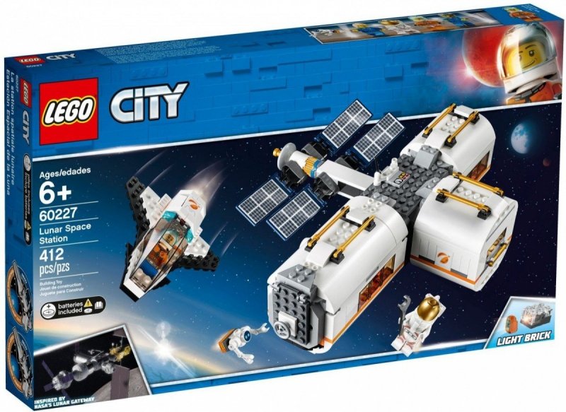 LEGO CITY STACJA KOSMICZNA NA KSIĘŻYCU 60227 6+