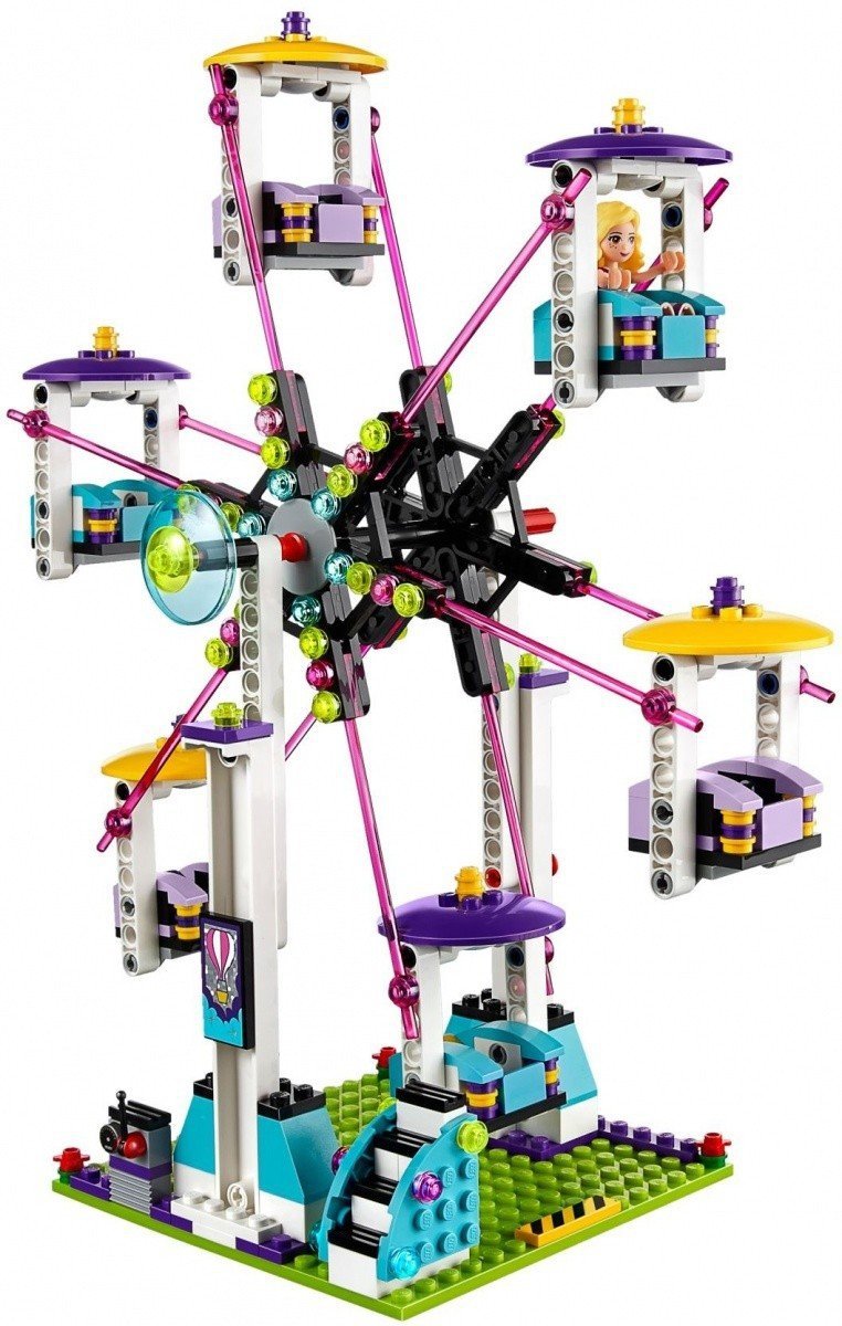 Lego Friends Kolejka Górska W Parku Rozrywki 41130 8 Friends