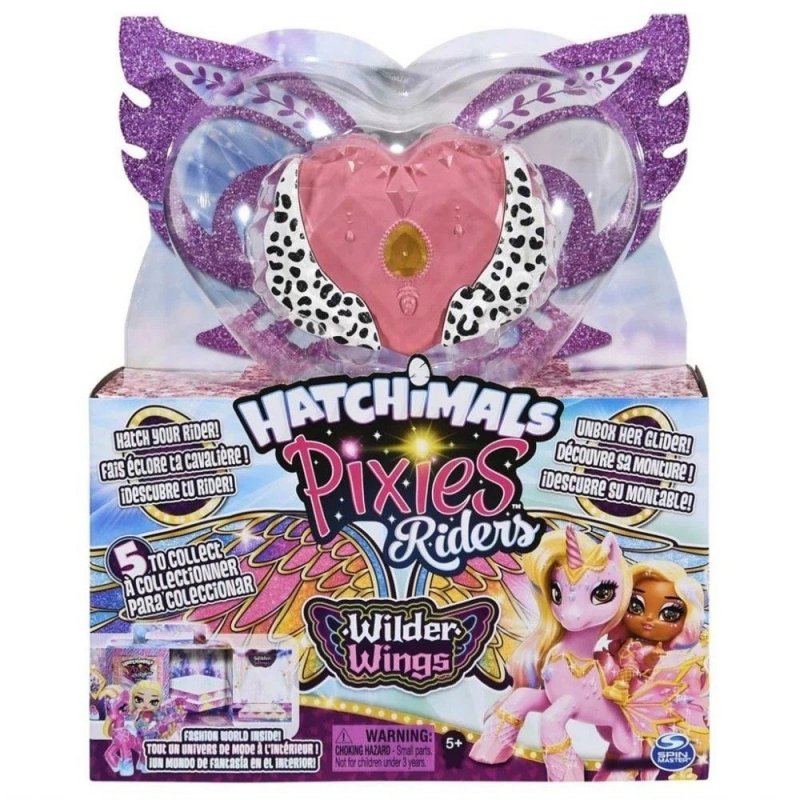 SPIN MASTER HATCHIMALS PIXIES RIDERS WILDER WINGS TIGER 5+