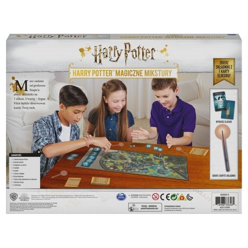 SPIN MASTER GRA HARRY POTTER MAGICZNE MIKSTURY 8+