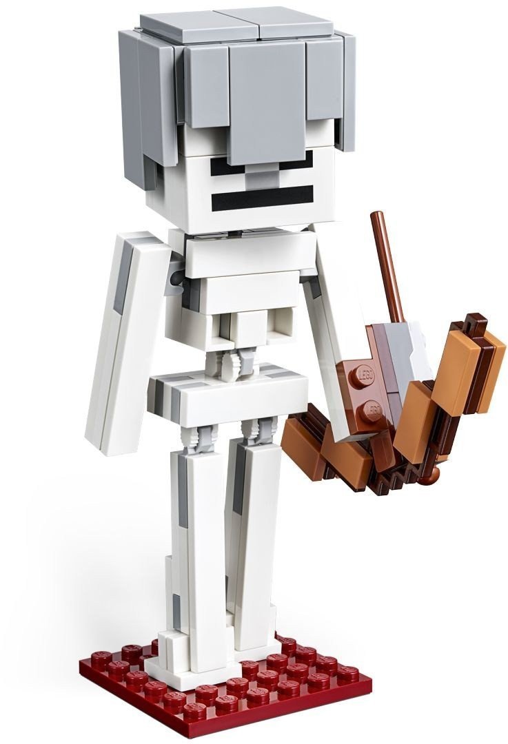 LEGO MINECRAFT BIGFIG - SZKIELET Z KOSTKĄ MAGMY 21150 7+