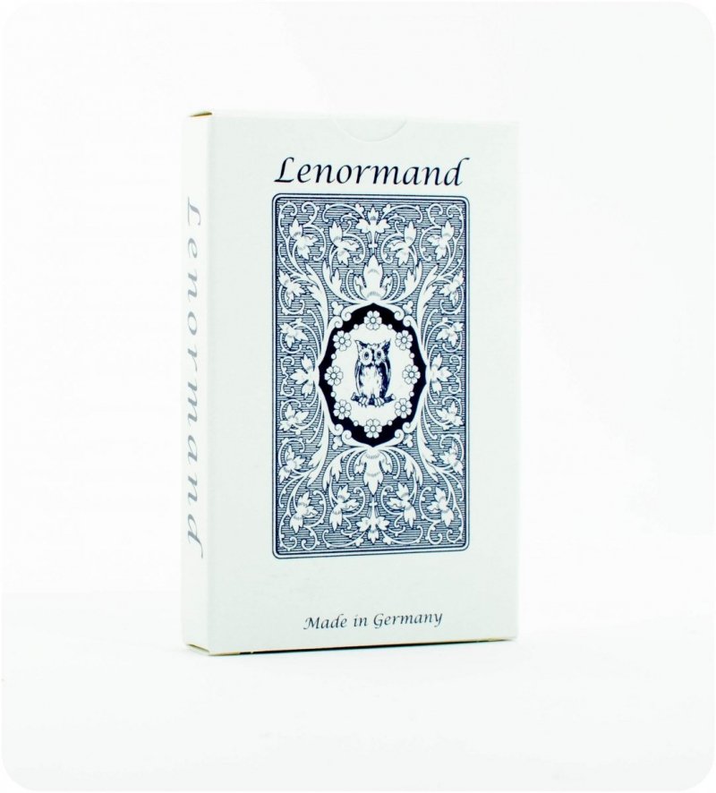 CARTAMUNDI KARTY TAROT MLLE LENORMAND BLUE OWL GB 18+