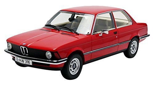 MINICHAMPS BMW 316 (E21) 1978 (RED) SKALA 1:18