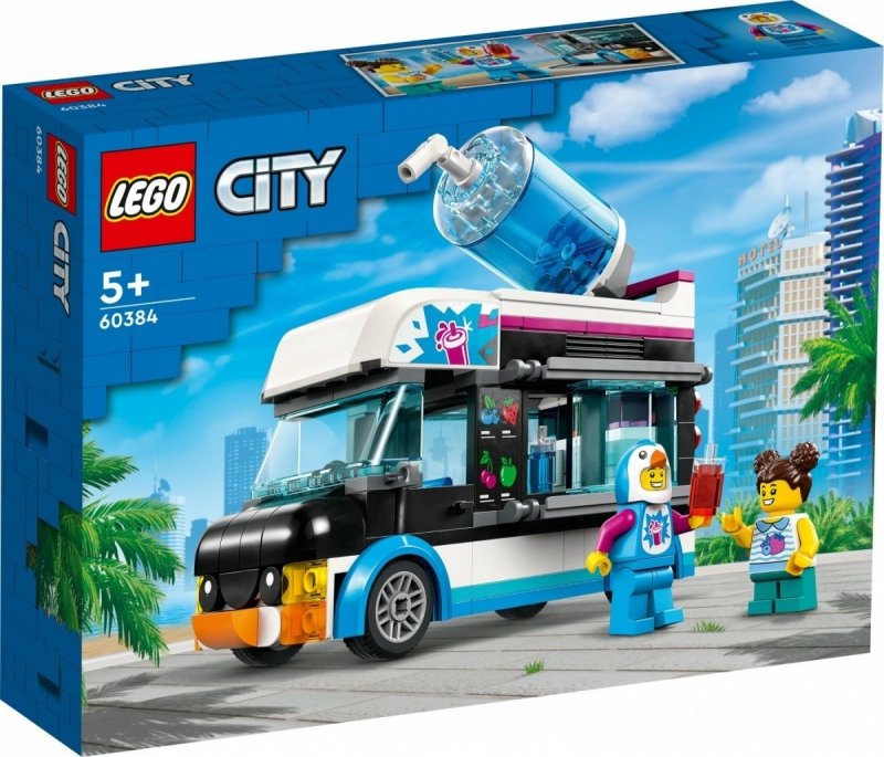 LEGO CITY PINGWINIA FURGONETKA ZE SLUSHEM 60384 5+