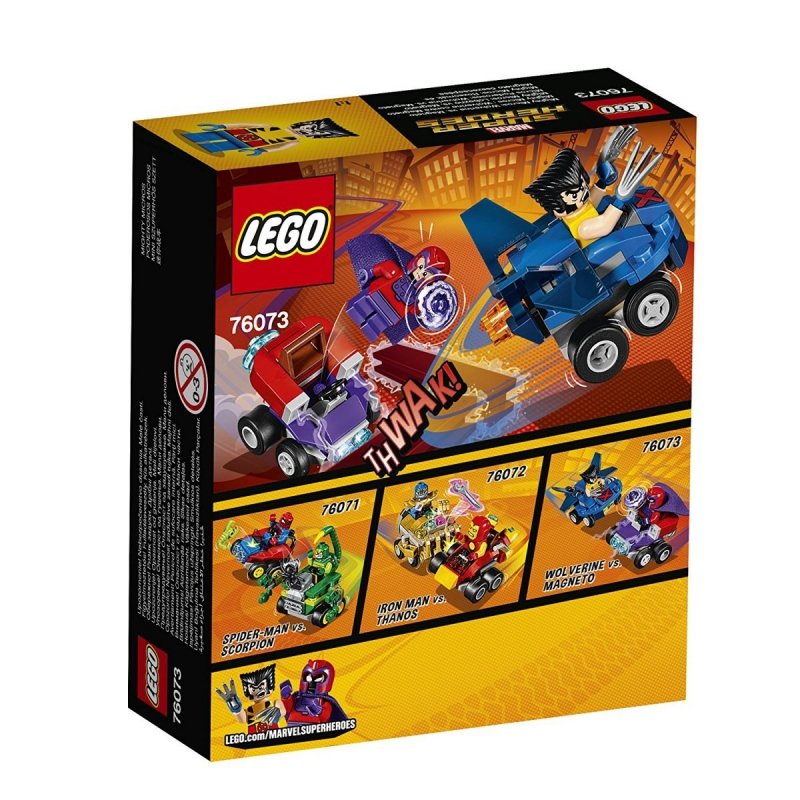LEGO SUPER HEROES WOLVERINE KONTRA MAGNETO 76073 5+
