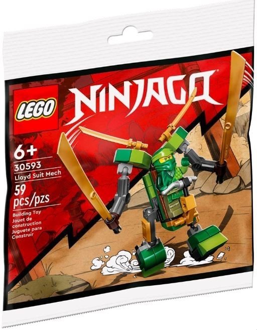 LEGO NINJAGO MECH W STROJU LLOYDA 30593 6+