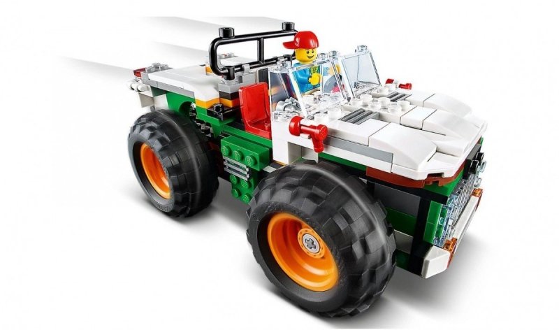 LEGO CREATOR MONSTER TRUCK Z BURGERAMI 499EL. 31104 8+