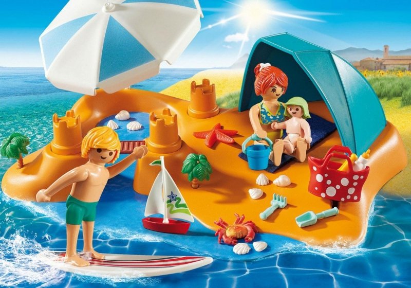 PLAYMOBIL ZESTAW FIGUREK RODZINA NA PLAŻY 9425 4+