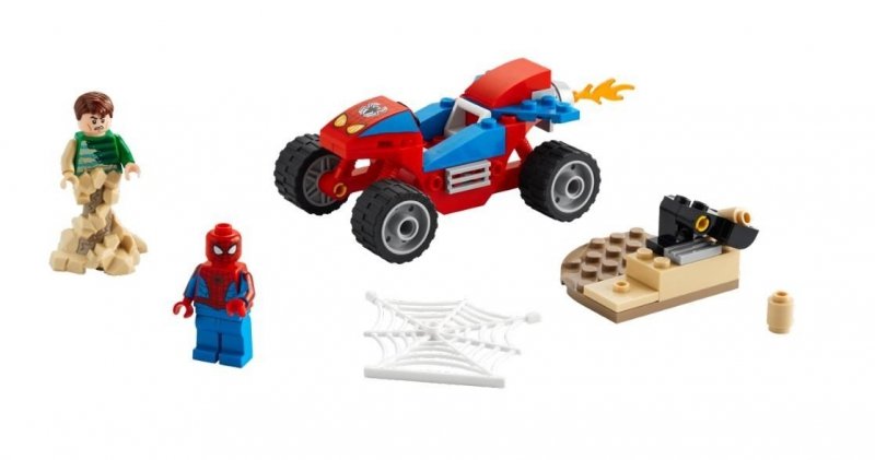 LEGO SUPER HEROES POJEDYNEK SPIDER-MANA Z SANDMANEM 76172 4+