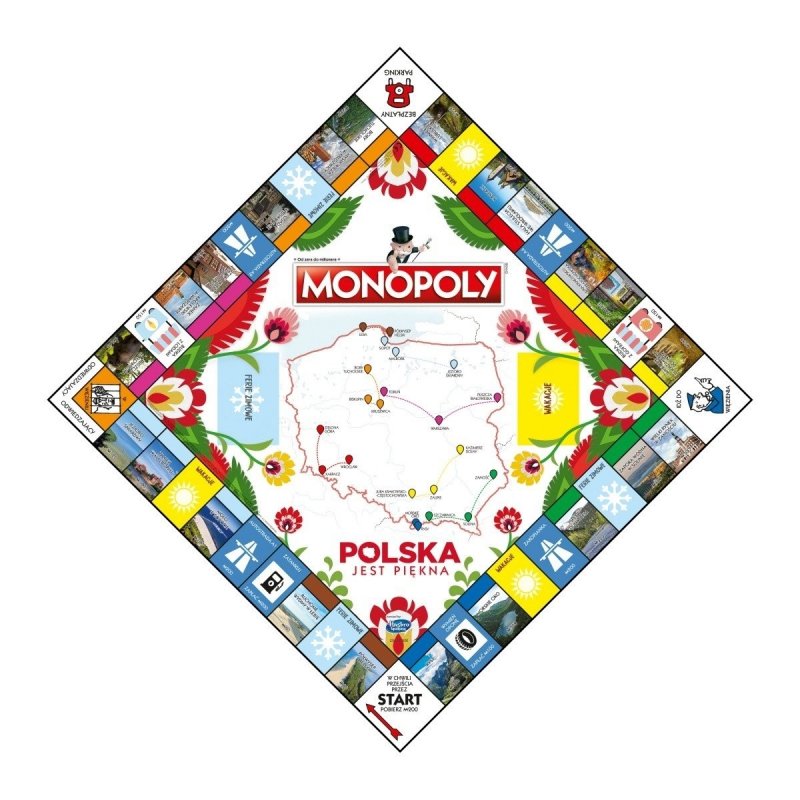 WINNING MOVES GRA MONOPOLY POLSKA JEST PIĘKNA 2022 8+