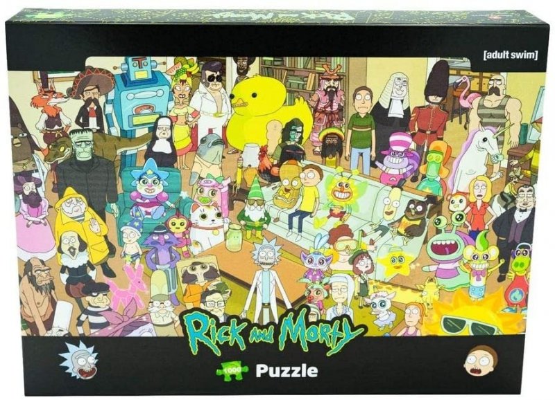 WINNING MOVES 1000 EL. RICK AND MORTY PUZZLE 17+