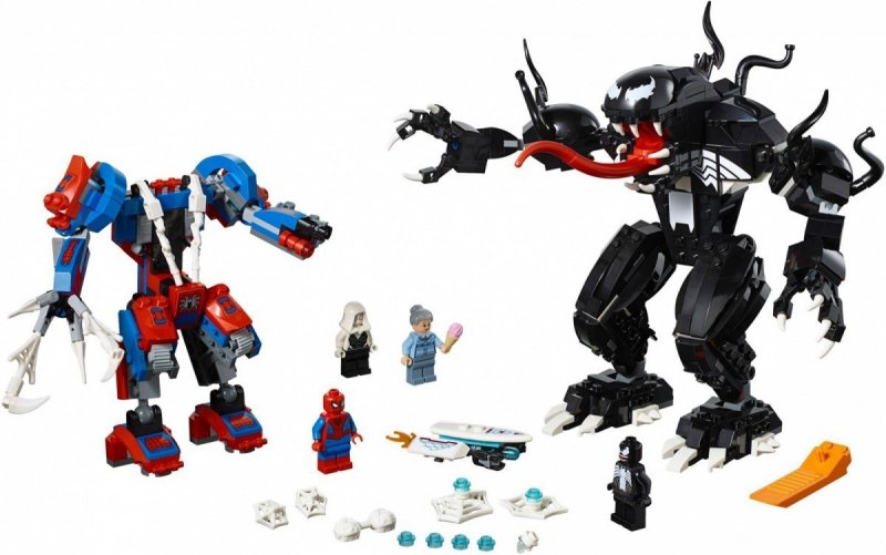LEGO SUPER HEROES PAJĘCZY MECH KONTRA VENOM 76115 8+