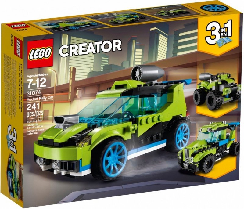 LEGO CREATOR WYŚCIGÓWKA 31074 7+