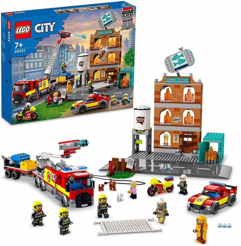 LEGO CITY STRAŻ POŻARNA 60321 7+