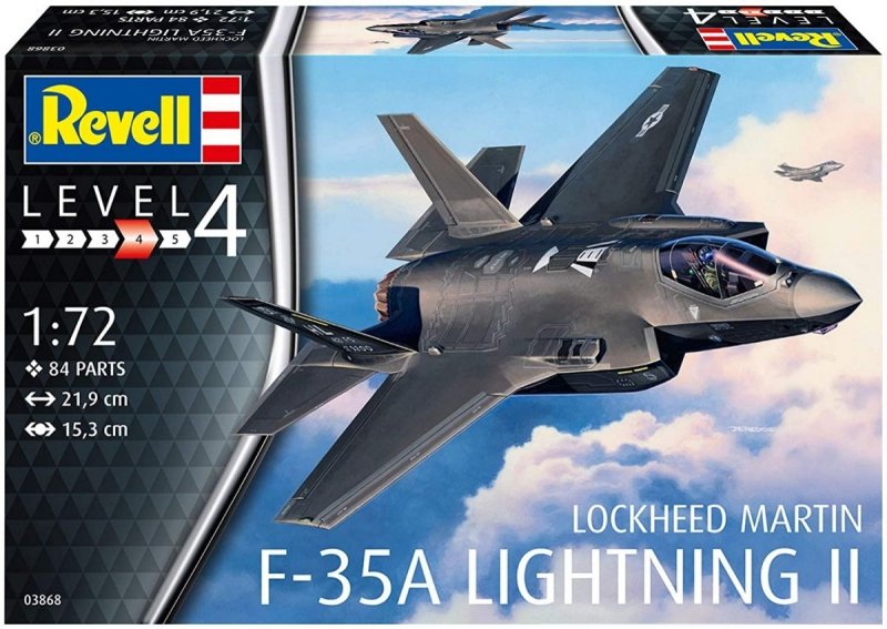 REVELL F-35A LIGHTNING II 03868 SKALA 1:72