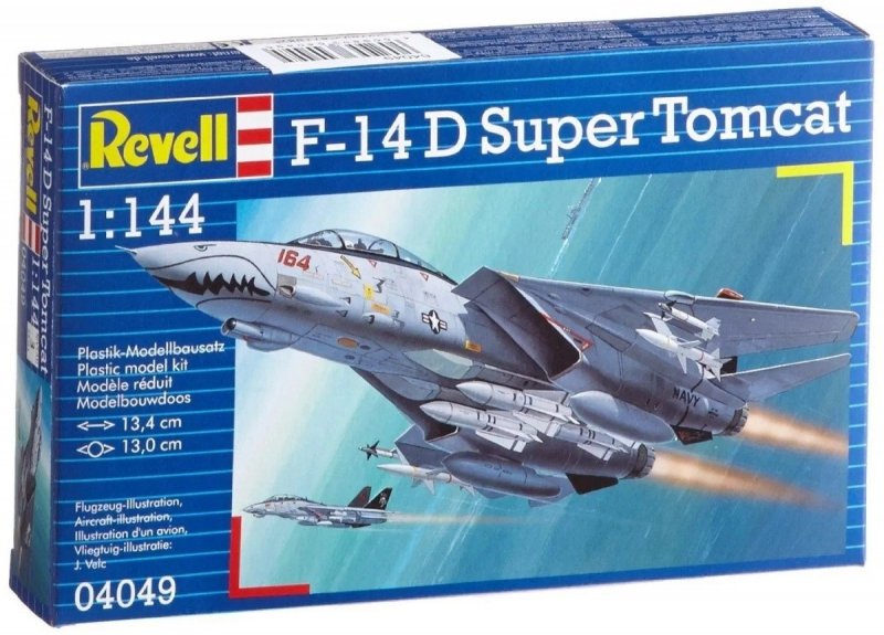 REVELL SET F-14D SUPER TOMCAT 64049 SKALA 1:144