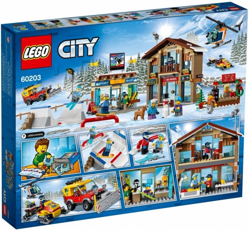 LEGO CITY KURORT NARCIARSKI 60203 6+