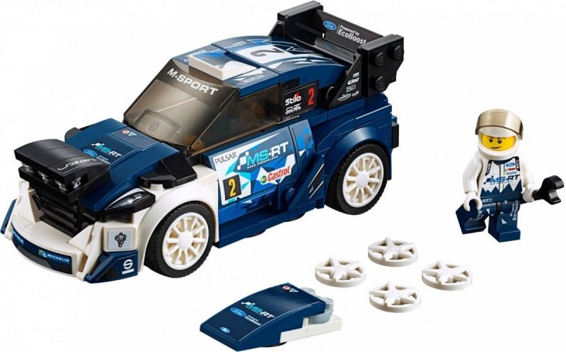 LEGO SPEED CHAMPIONS FORD FIESTA M-SPORT WRC 75885 7+