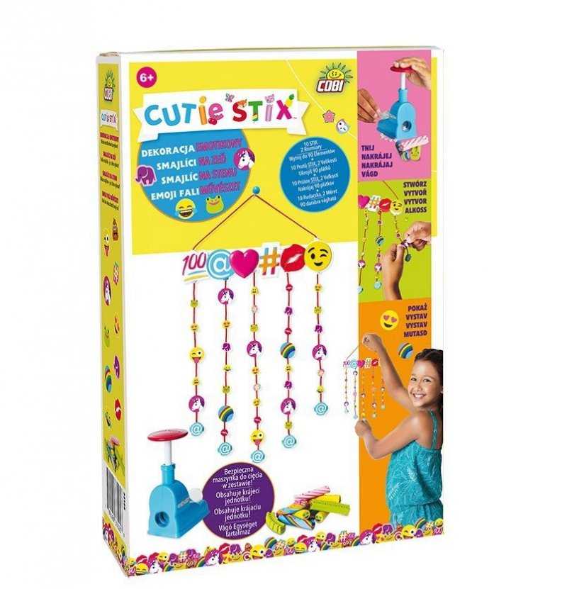 COBI CUTIE STIX DEKORACJA EMOTIKONY 6+