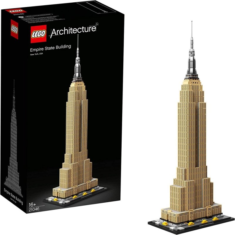 LEGO ARCHITECTURE EMPIRE STATE BUILDING 21046 16+