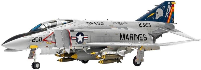 ACADEMY USMC F-4B/N VMFA-531 GRAYGHOSTS 12315 SKALA 1:48