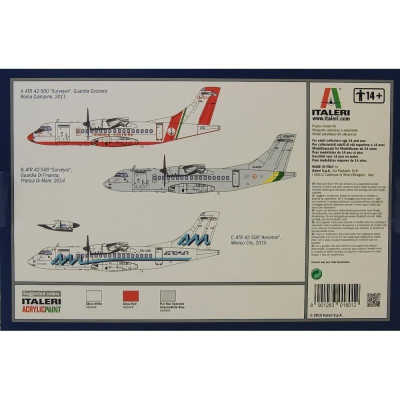ITALERI ATR 42/500 1801 SKALA 1:144