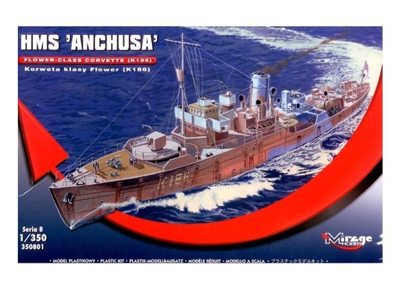 MIRAGE HMS ANCHUSA SKALA 1:350 14+