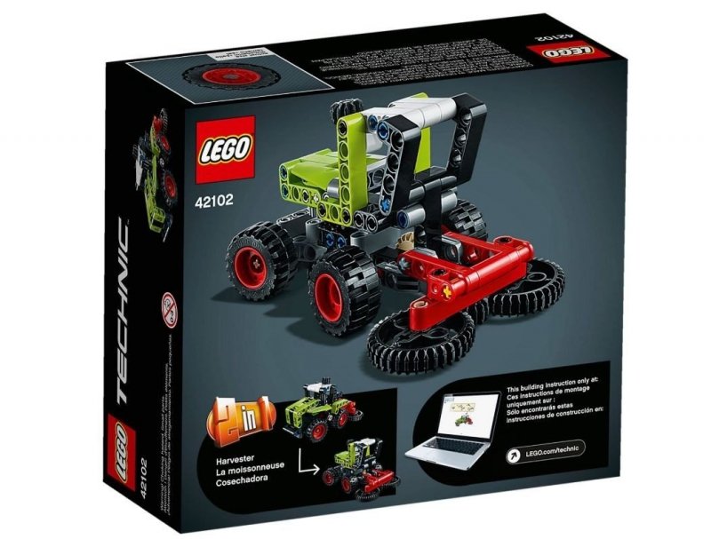 LEGO TECHNIC MINI CLAAS XERION 130EL. 42102 7+