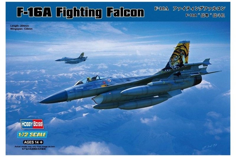 HOBBY BOSS F-16A FIGHTING FALCON 80272 SKALA 1:72