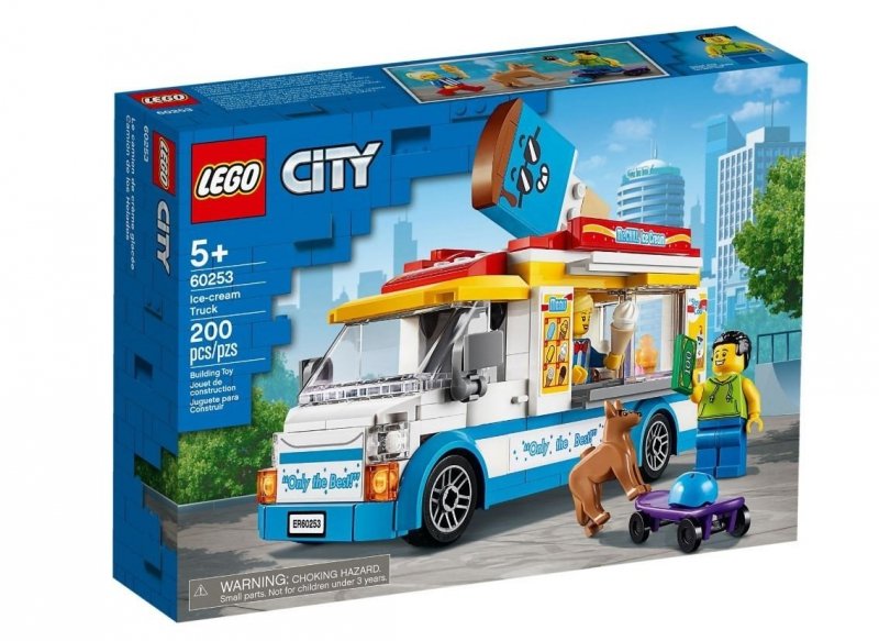 LEGO CITY FURGONETKA Z LODAMI 200 EL. 60253 5+