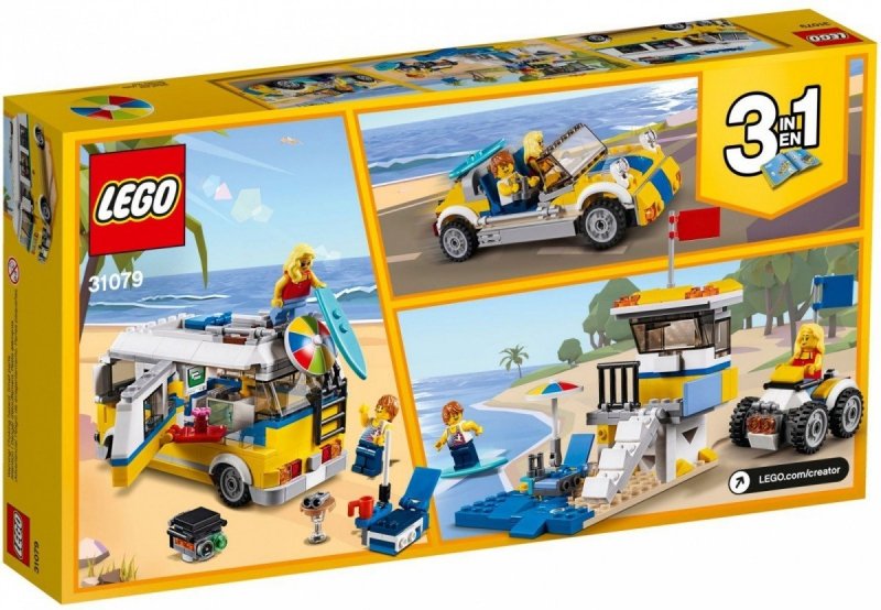 LEGO CREATOR VAN SURFERÓW 31079 8+