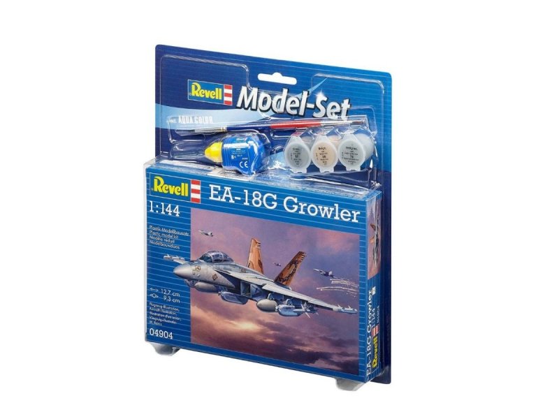 REVELL MODEL SET EA-18G GROWLER SKALA 1:144