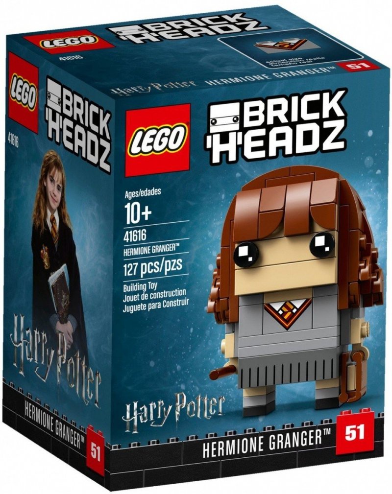 LEGO KLOCKI BRICKHEADZ HERMIONA GRANGER 41616 10+