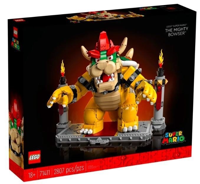 LEGO SUPER MARIO POTĘŻNY BOWSER 71411 18+