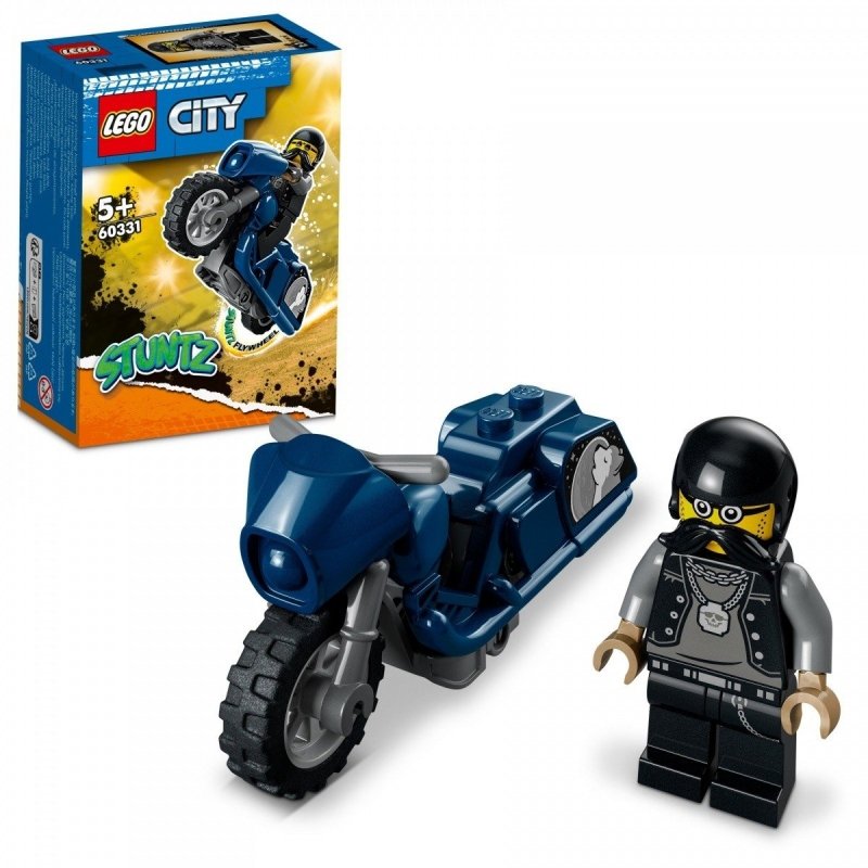 LEGO CITY TURYSTYCZNY MOTOCYKL KASKADERSKI 60331 5+
