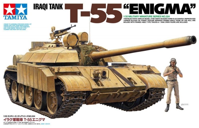 TAMIYA T-55 ENIGMA 35324 SKALA 1:35