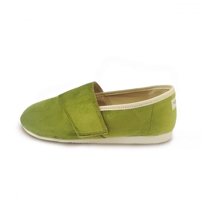 Ultralekkie Buty dla dorosłych na rzep BASIC Olive
