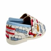 Buty dla dzieci na rzep Slippers Family CARS