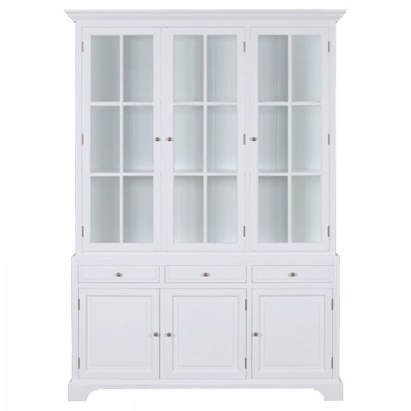 BIAŁA WITRYNA TIARA 3D.