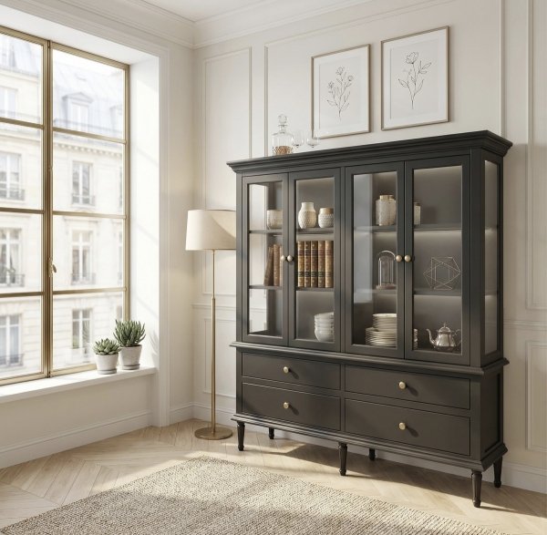 CZARNA WITRYNA BELLA