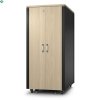 AR4032IA Wyciszona meblowa szafa serwerowa - APC NetShelter Soundproof, 32U, 230V, wykończenie Klon, 1666 x 750 x 1134 mm