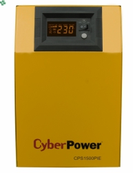CPS1500PIE Zasilacz UPS CyberPower 1500VA/1050W, długie czasy podtrzymania, sinus na wyjściu Baterie zewnętrzne do kupienia osobno.