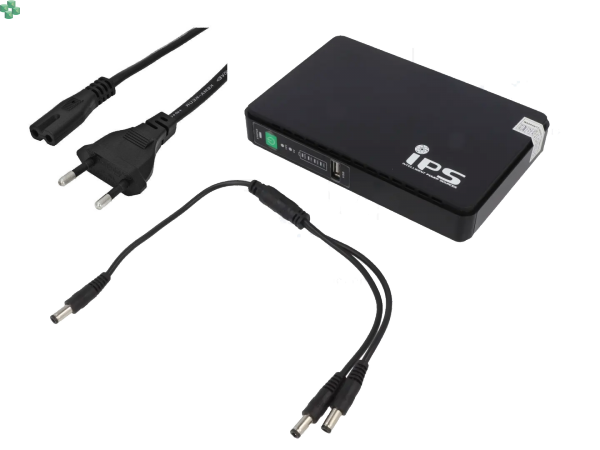 RouterUPS-30-POE Dedykowany zasilacz awaryjny UPS 30W do routera, z funkcją ładowania urządzeń mobilnych oraz POE