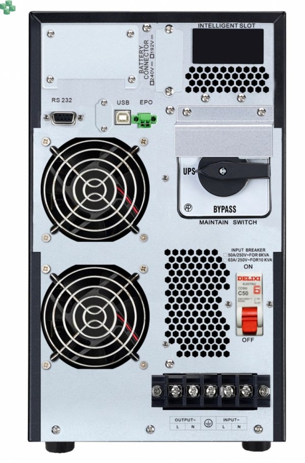 SRV10KIL Zasilacz APC Easy UPS SRV 10kVA/10kW, 230V LCD, EPO, zewnętrzny pakiet akumulatorów, wydłużony czas podtrzymania