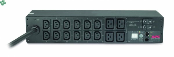 AP7822B Listwa zasilająca PDU do montażu w szafie, monitorowana, 2U, 32 A, 230 V, (12) C13 i (4) C19