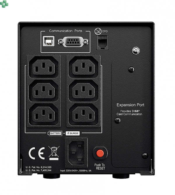 Zasilacz UPS CyberPower PR750ELCD, 750VA/675W, 6x IEC C13, 230V, LCD, Sinus